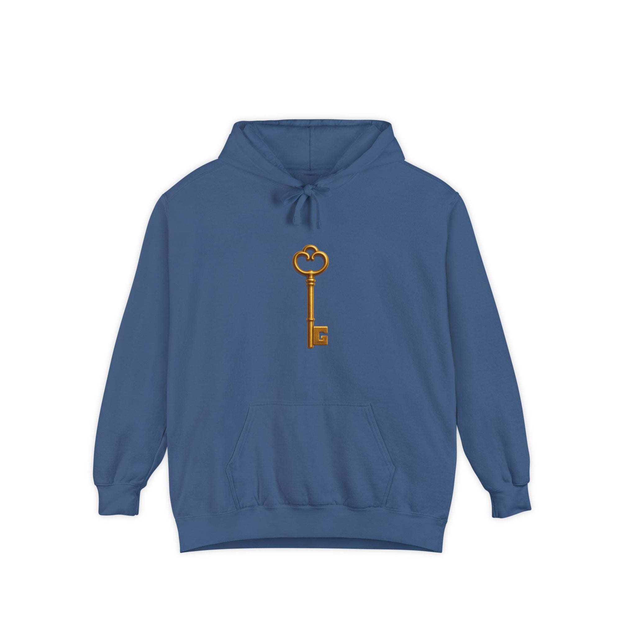 Cozy Unisex Hoodie with Key Design - Perfect for Casual Wear, Gift for Friends, 420 Celebrations, Everyday Comfort, Chill Vibes