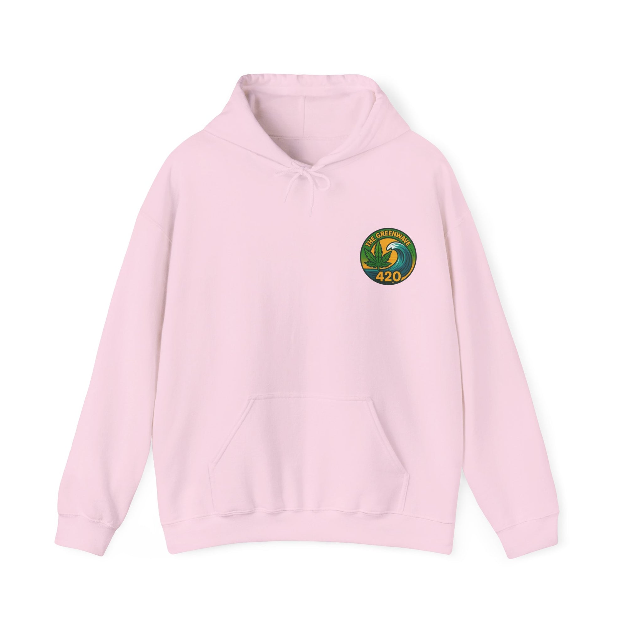 Cozy Cannabis-Themed Hoodie - The Greenwave 420 Sweatshirt, Unisex Pullover, Chill Vibes, Gift for Stoners, 420 Apparel, Streetwear