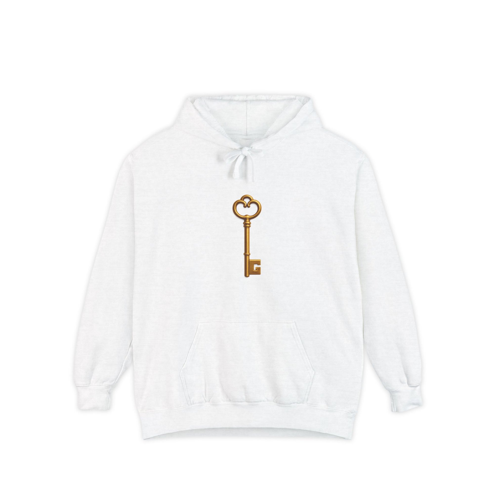 Cozy Unisex Hoodie with Key Design - Perfect for Casual Wear, Gift for Friends, 420 Celebrations, Everyday Comfort, Chill Vibes