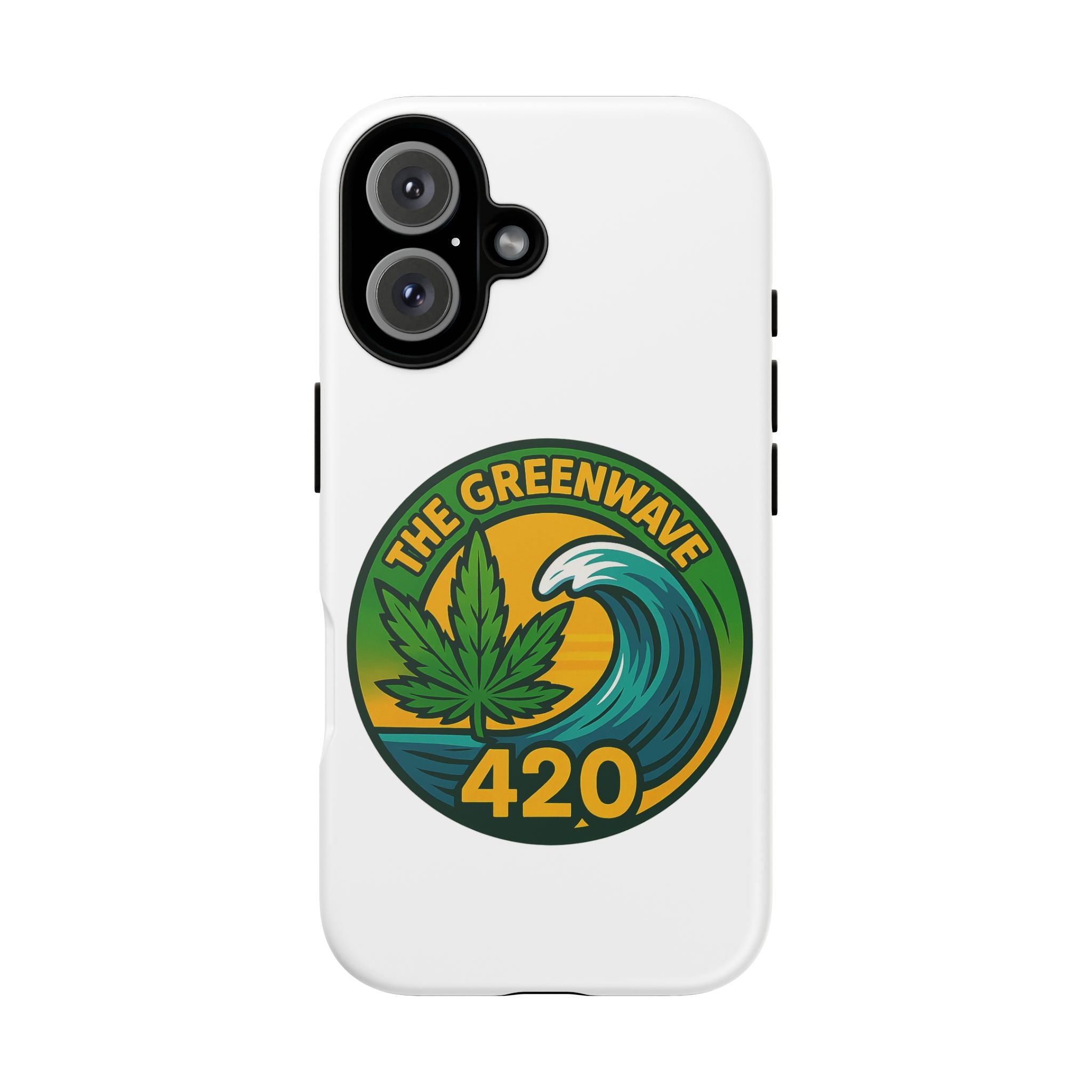Stylish Phone Case with Greenwave 420 Design, Durable Cell Phone Cover, Cannabis Lover Gift, Eco-Friendly Phone Protector, Unique [...]
