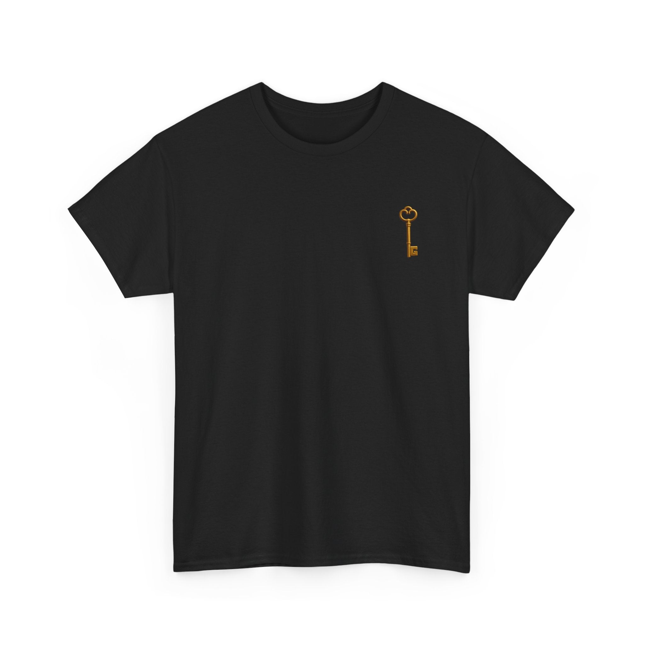 Key to Imagination Unisex Tee | B.O.B. Design Graphic Shirt, Unique Gift, Casual Wear, Retro Style, Artistic T-Shirt
