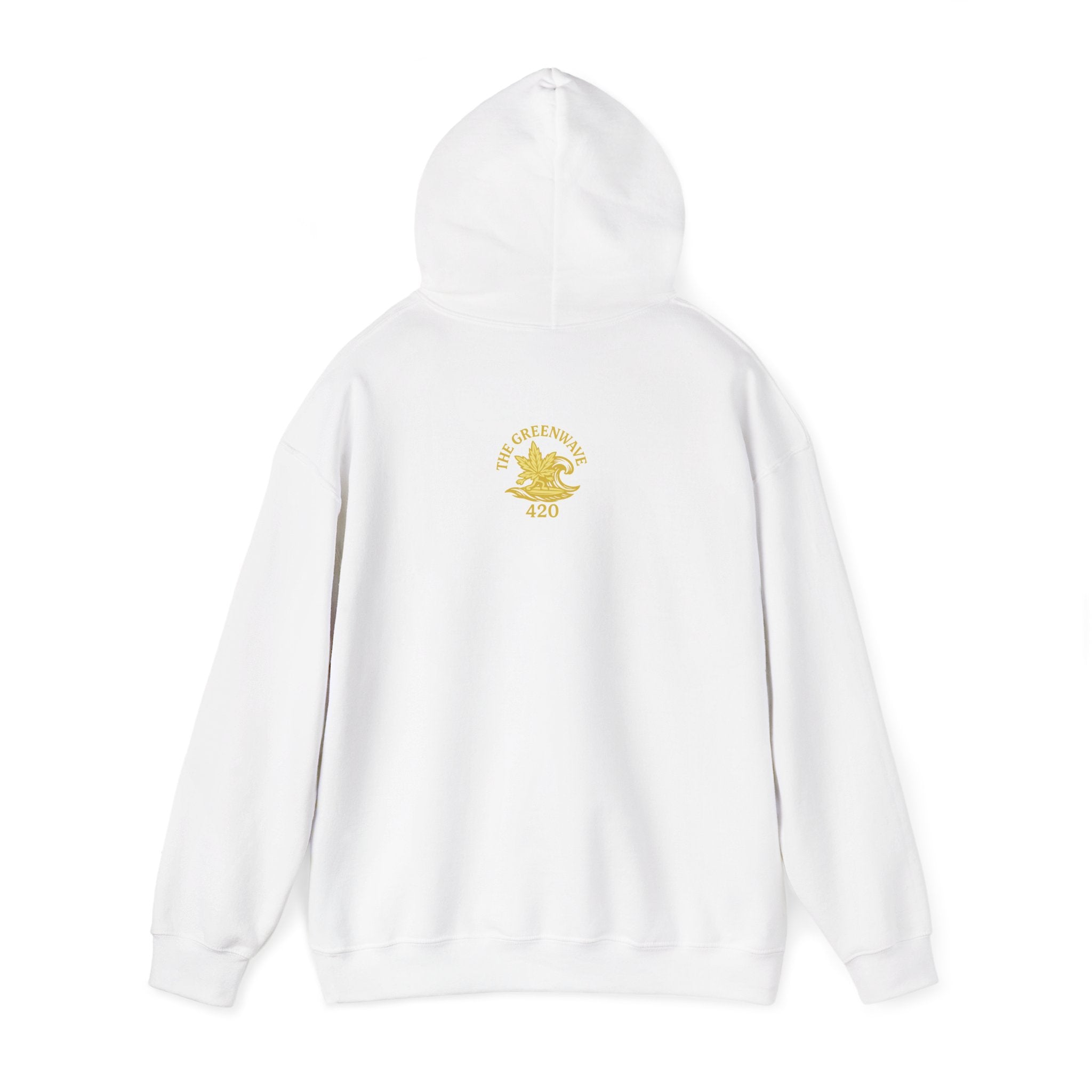 The Greenwave 420 Hoodie - Unisex Heavy Blend Sweatshirt, Cozy Streetwear, Perfect Gift for Friends, Cannabis Culture Apparel