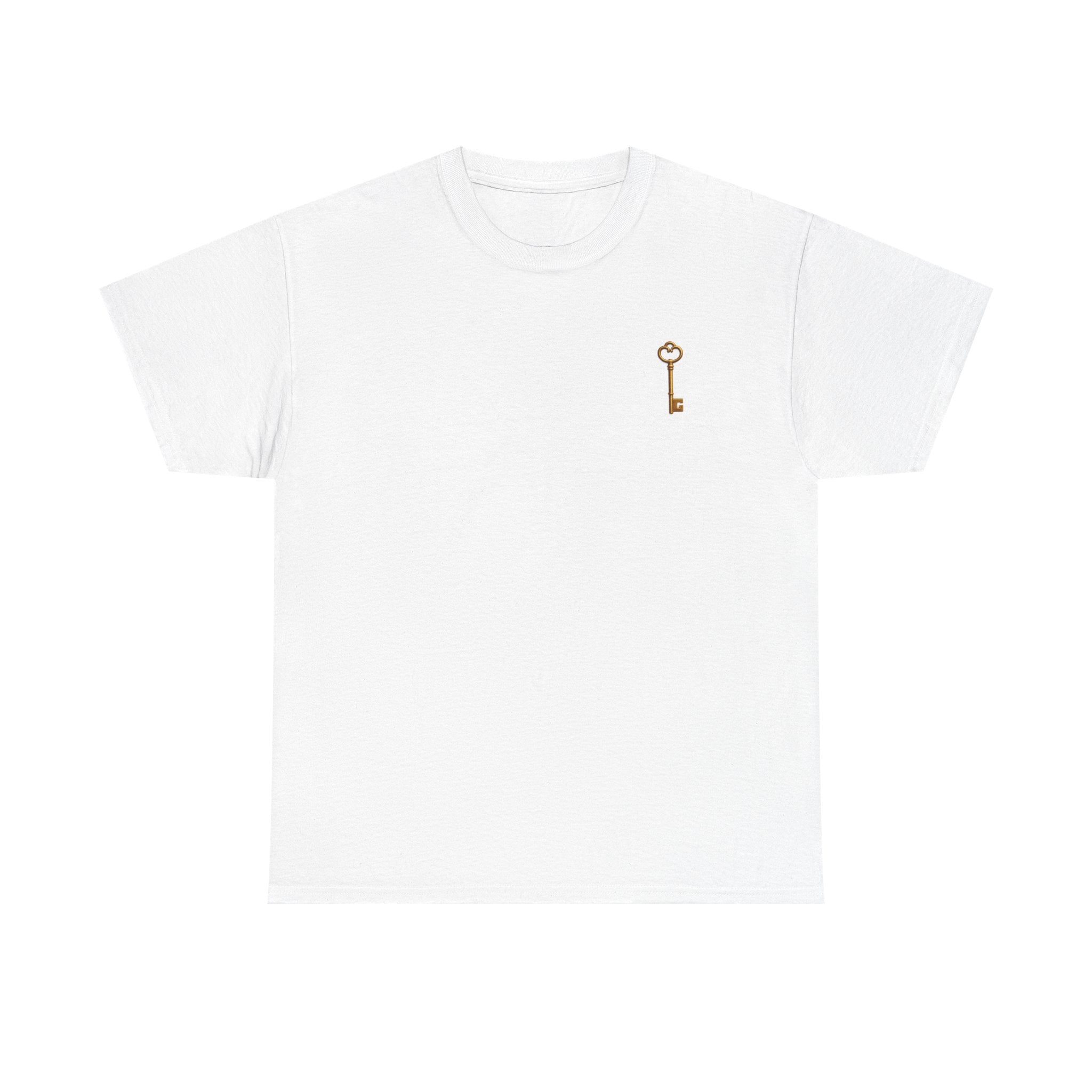 Key to Imagination Unisex Tee | B.O.B. Design Graphic Shirt, Unique Gift, Casual Wear, Retro Style, Artistic T-Shirt