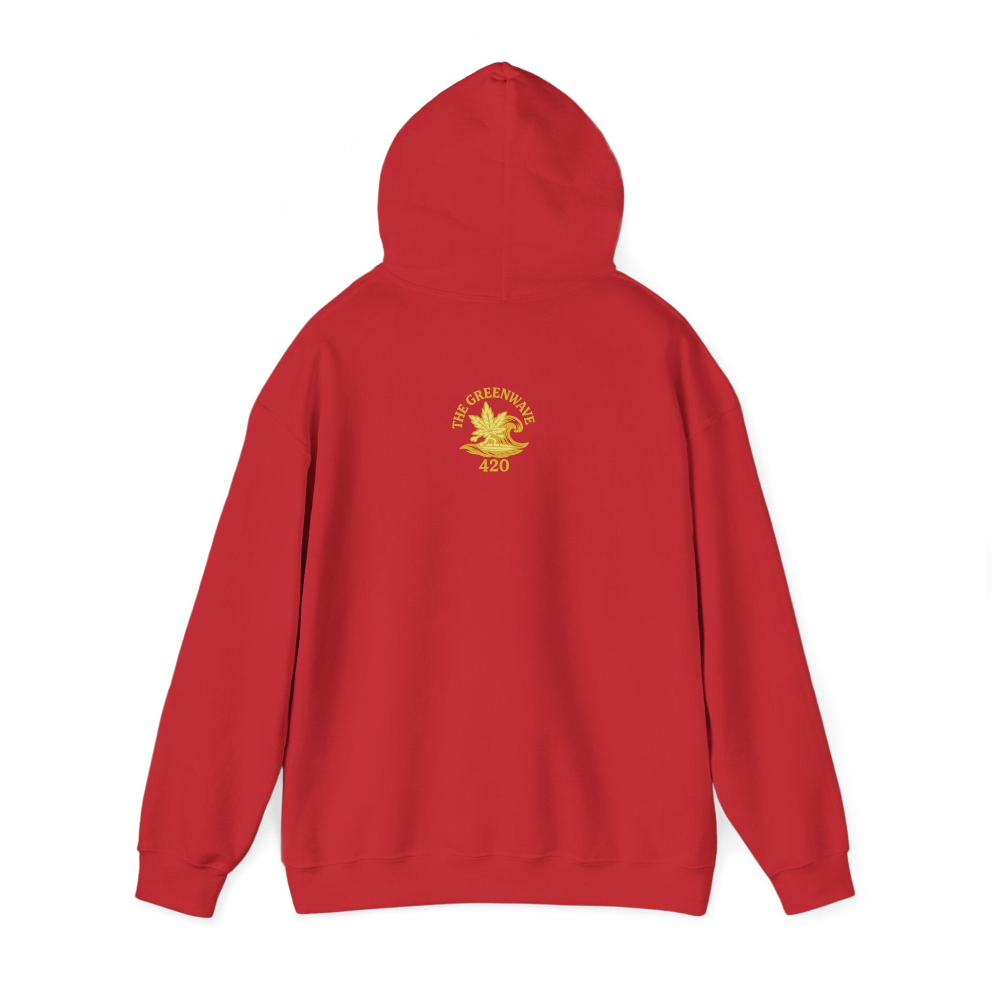 The Greenwave 420 Hoodie - Unisex Heavy Blend Sweatshirt, Cozy Streetwear, Perfect Gift for Friends, Cannabis Culture Apparel