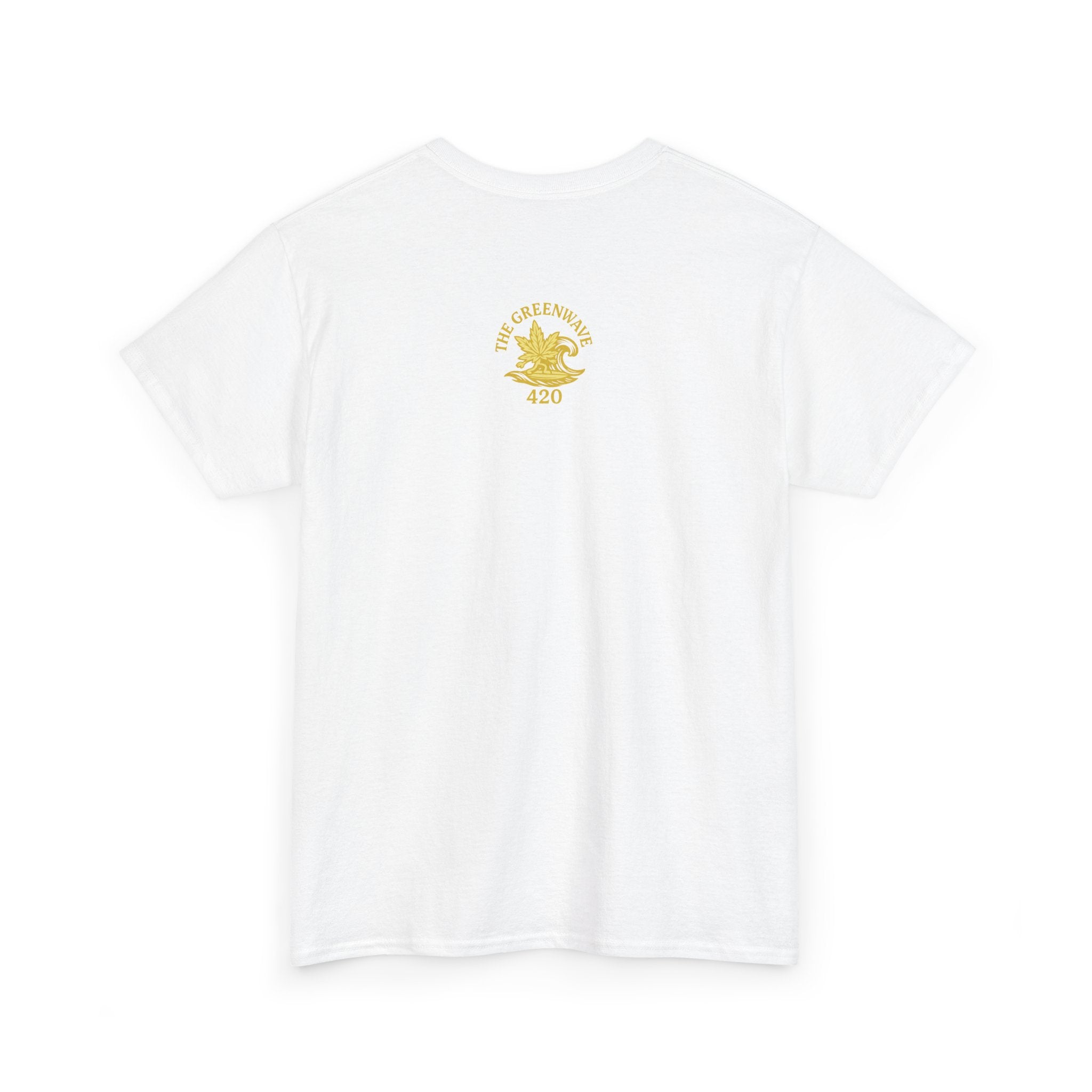 Copy of Copy of Unisex Heavy Cotton Tee with Retro Greenwave 420 Design, Cannabis Culture Shirt, Perfect for Festivals, Gifting, Everyday Wear