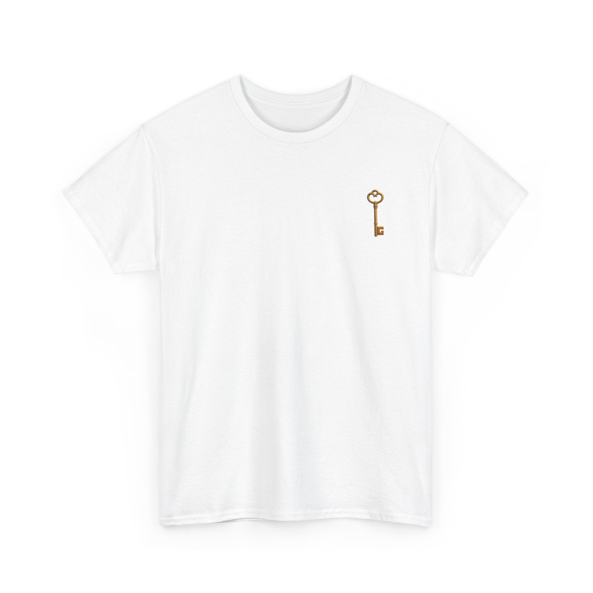 Key to Imagination Unisex Tee | B.O.B. Design Graphic Shirt, Unique Gift, Casual Wear, Retro Style, Artistic T-Shirt