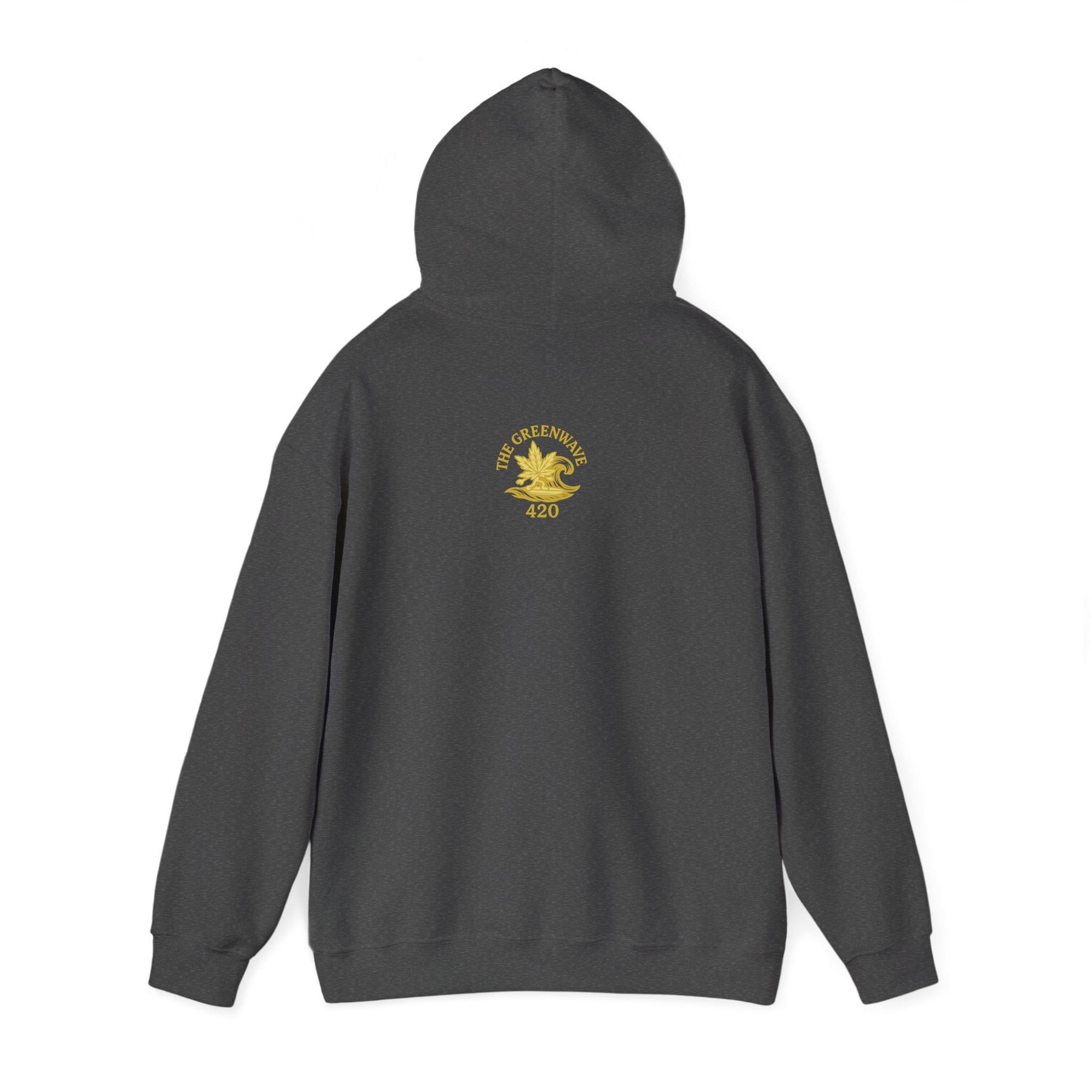 The Greenwave 420 Hoodie - Unisex Heavy Blend Sweatshirt, Cozy Streetwear, Perfect Gift for Friends, Cannabis Culture Apparel