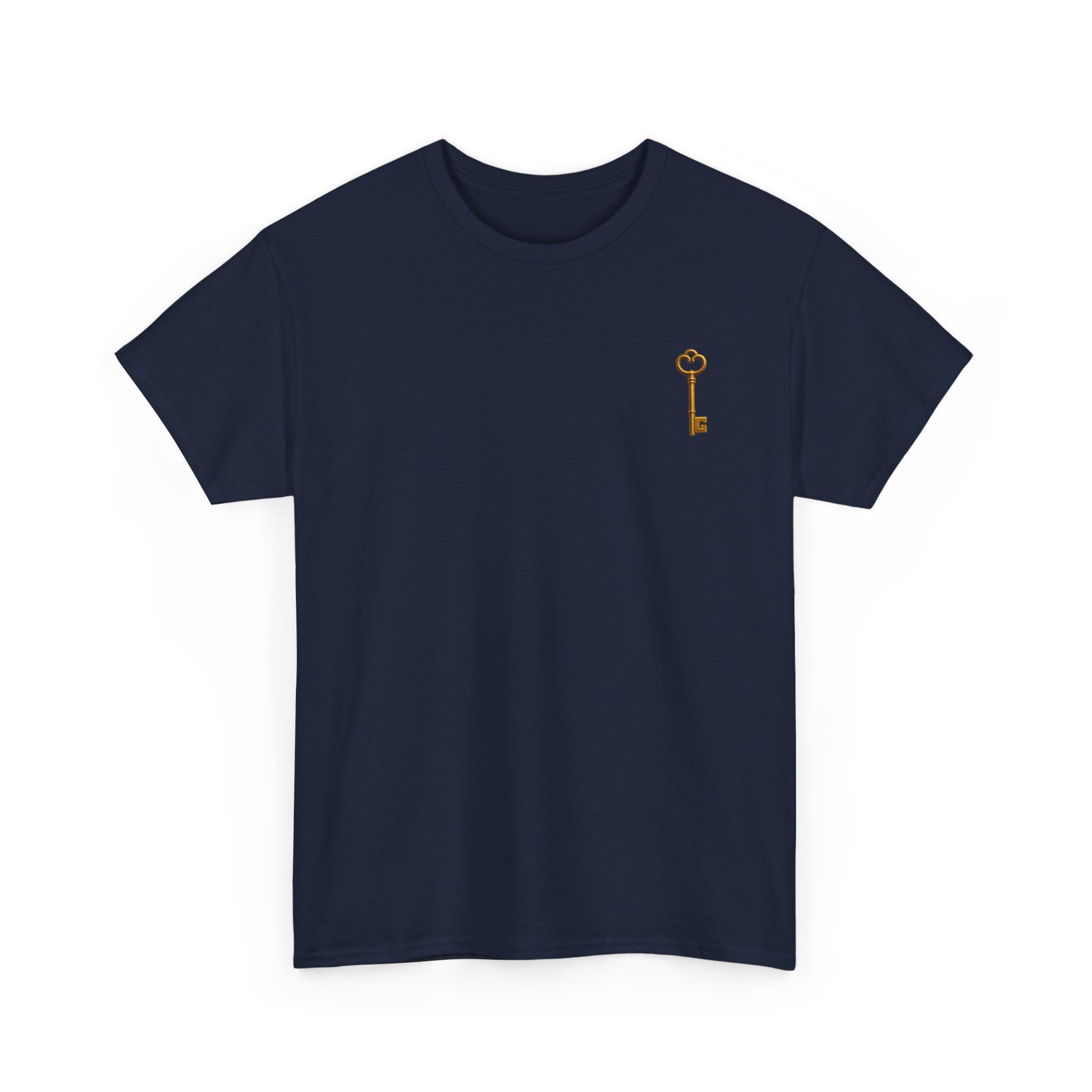 Key to Imagination Unisex Tee | B.O.B. Design Graphic Shirt, Unique Gift, Casual Wear, Retro Style, Artistic T-Shirt