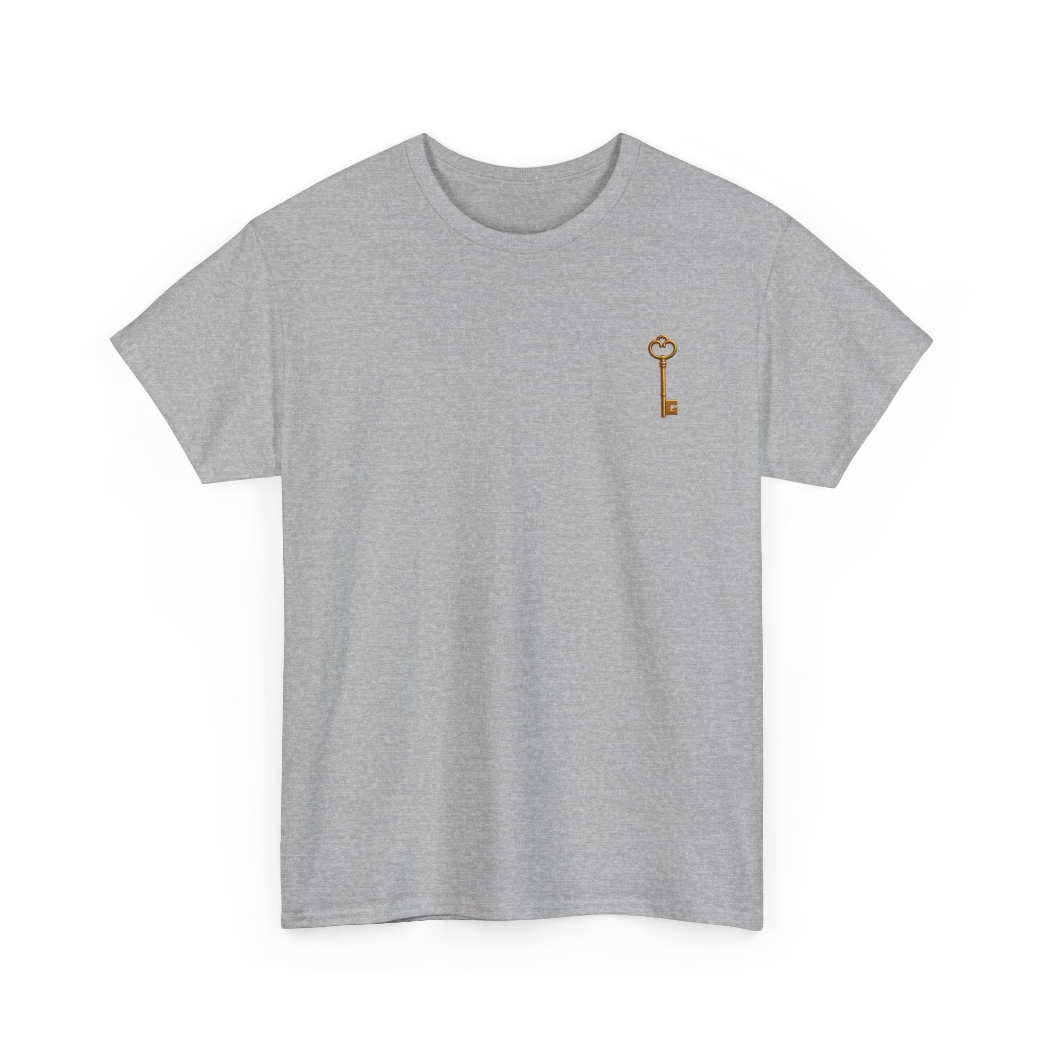 Key to Imagination Unisex Tee | B.O.B. Design Graphic Shirt, Unique Gift, Casual Wear, Retro Style, Artistic T-Shirt
