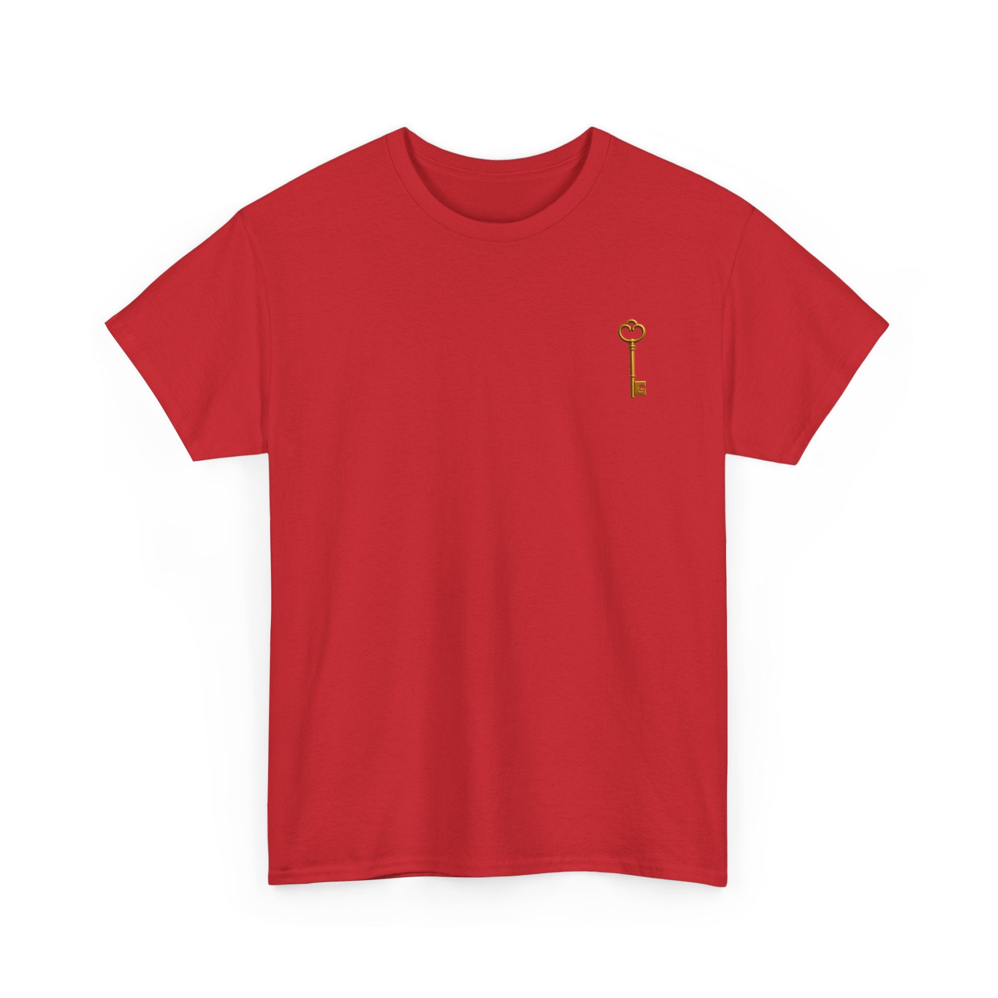 Key to Imagination Unisex Tee | B.O.B. Design Graphic Shirt, Unique Gift, Casual Wear, Retro Style, Artistic T-Shirt
