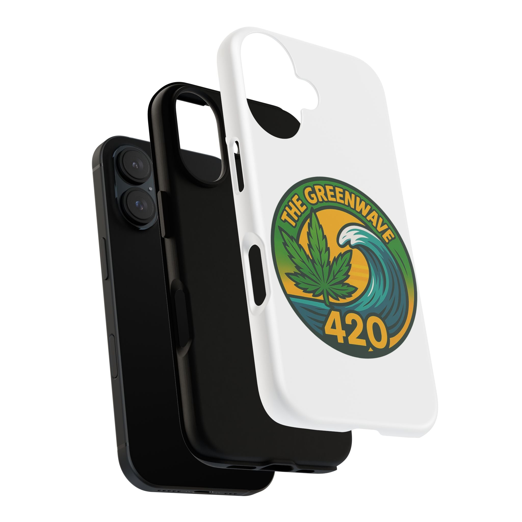 Stylish Phone Case with Greenwave 420 Design, Durable Cell Phone Cover, Cannabis Lover Gift, Eco-Friendly Phone Protector, Unique [...]